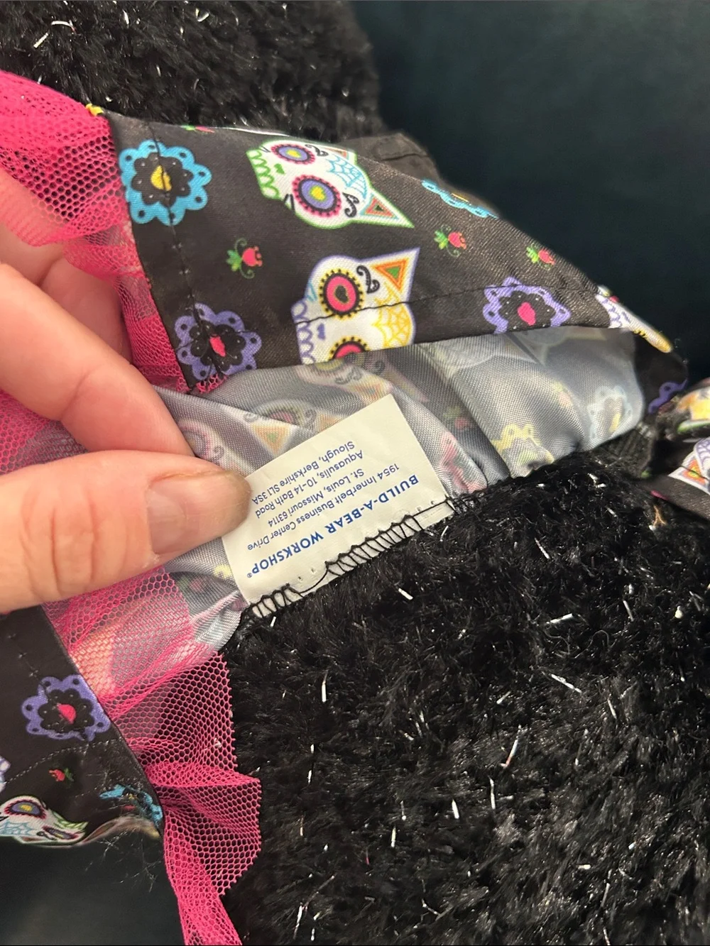 Build-A-Bear plush dress